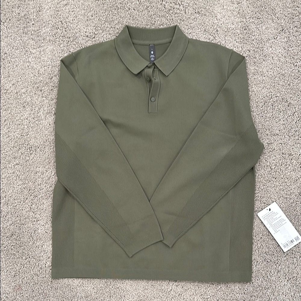 Olive Green Men's Polo Shirt